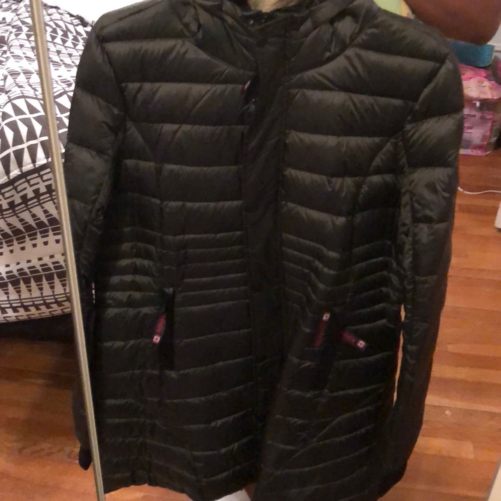 Canada Soft Goose 3/4 Puffer Coat